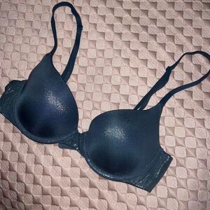 Victoria's Secret Sparkly Blue Bra
